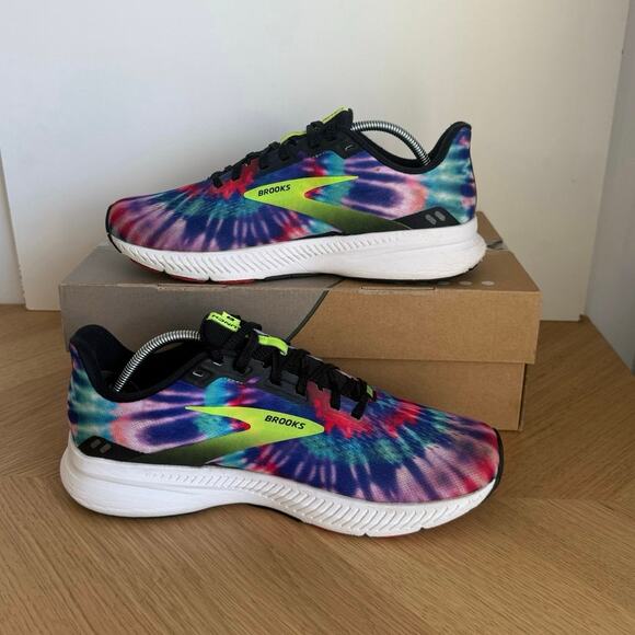 Brooks Launch 8 Rock N Roll Tie Dye Women Running Sneakers- SZ 9 - Picture 13 of 16